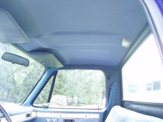 1986 Blue GMC Sierra 1500 Standard Cab Pickup