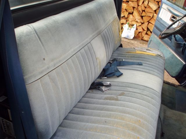 1986 Blue GMC Sierra 1500 Standard Cab Pickup