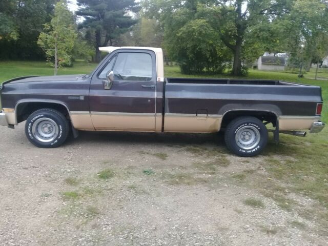 1986 Brown GMC Sierra 1500 Standard Cab Pickup