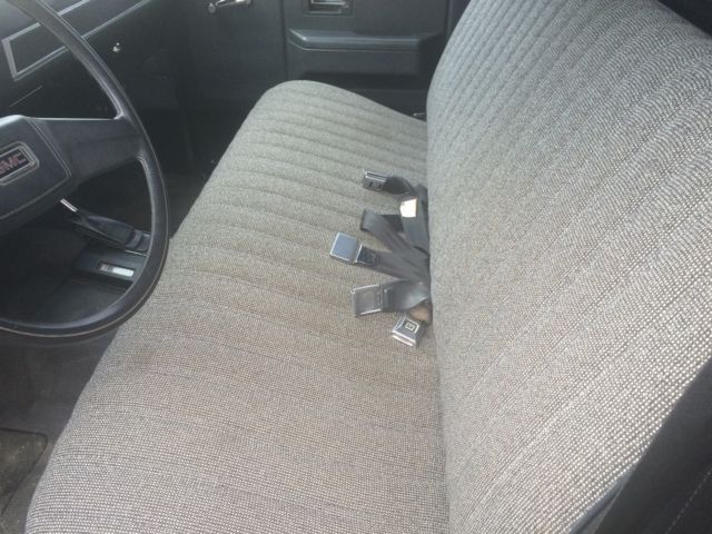 1986 Black GMC Sierra 1500