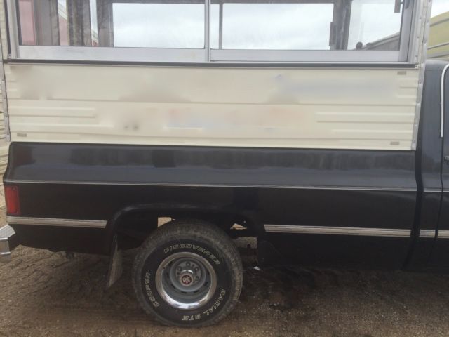 1986 Black GMC Sierra 1500