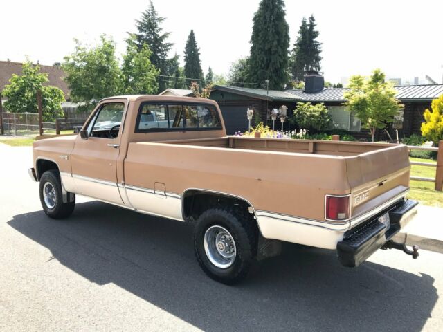 1986 Gold GMC Sierra 1500 Cab & Chassis