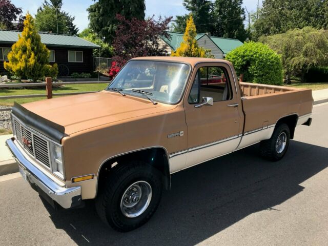 1986 Gold GMC Sierra 1500 Cab & Chassis