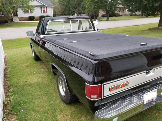 1986 Black GMC Truck Standard Cab Pickup