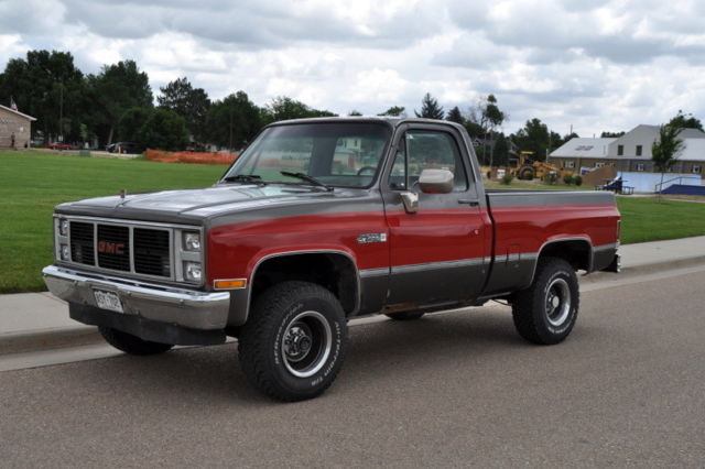 1986 Silver Chevrolet C/K Pickup 1500 Standard Cab Pickup