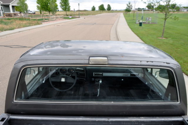 1986 Silver Chevrolet C/K Pickup 1500 Standard Cab Pickup
