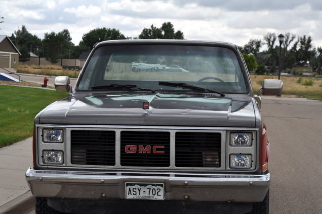 1986 Silver Chevrolet C/K Pickup 1500 Standard Cab Pickup