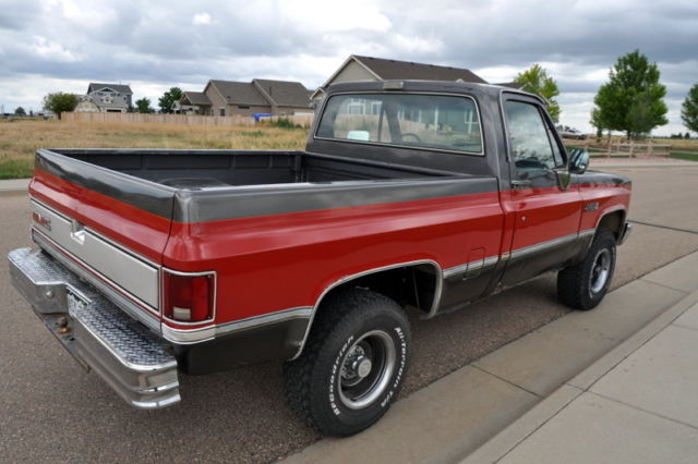 1986 Silver Chevrolet C/K Pickup 1500 Standard Cab Pickup