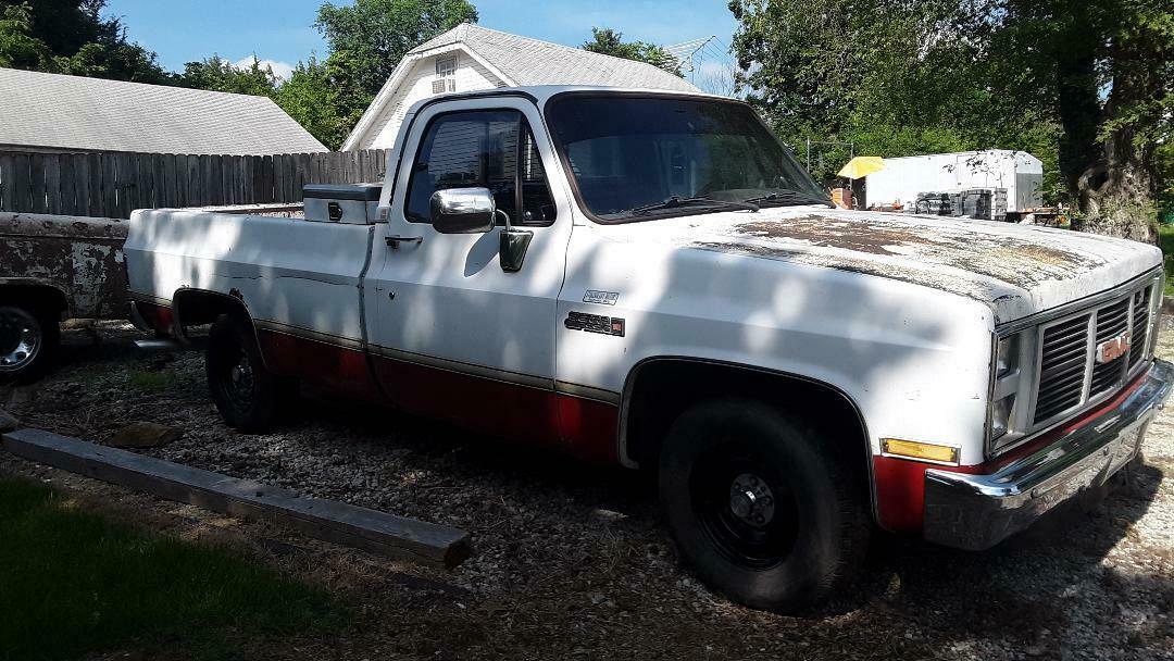 1986 Red GMC Sierra 1500 Standard Cab Pickup