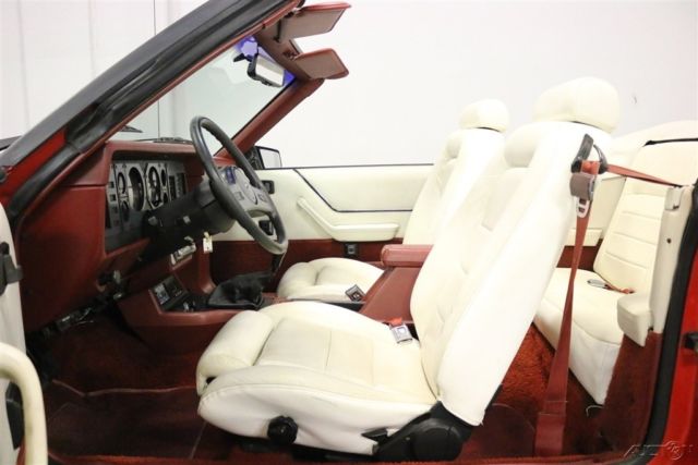 1986 Red Ford Mustang