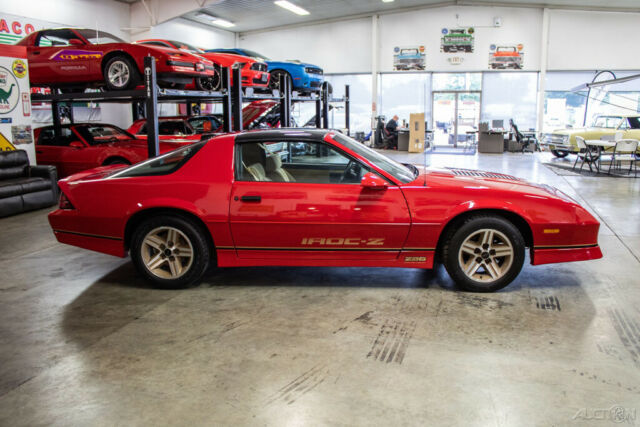 1986 Red Chevrolet Camaro
