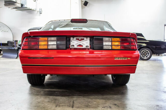 1986 Red Chevrolet Camaro