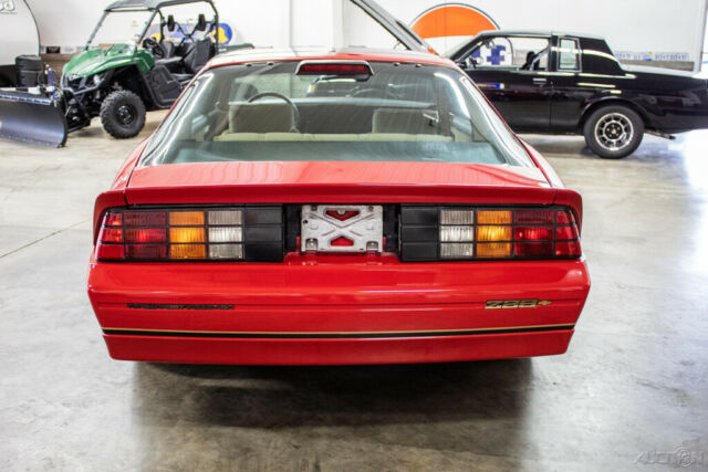 1986 Red Chevrolet Camaro