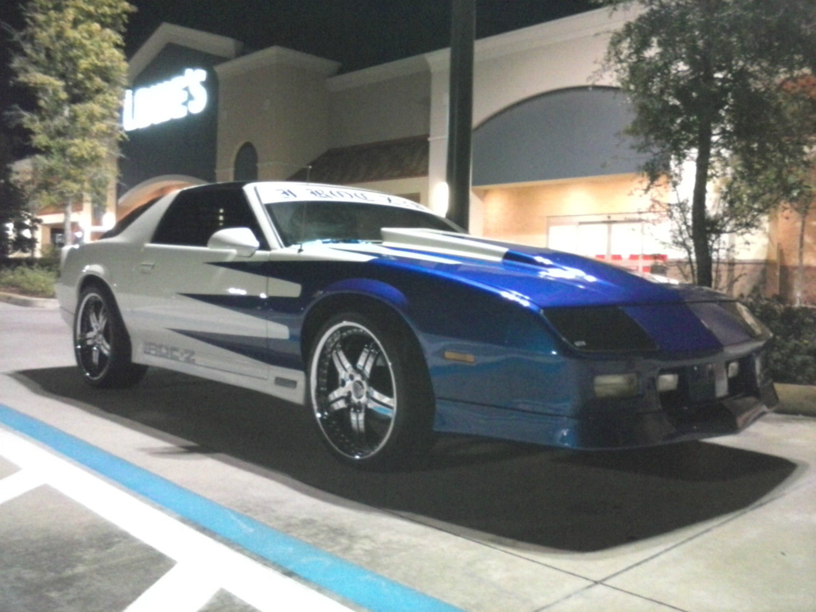 1986 BLUE Chevrolet Camaro Coupe