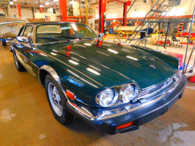 1986 Green Jaguar XJ Convertible