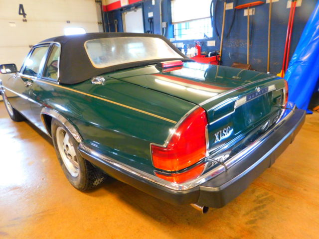 1986 Green Jaguar XJ Convertible