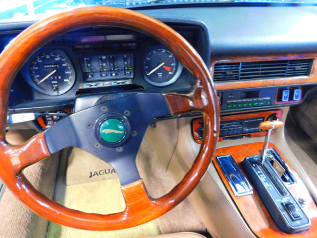1986 Green Jaguar XJ Convertible