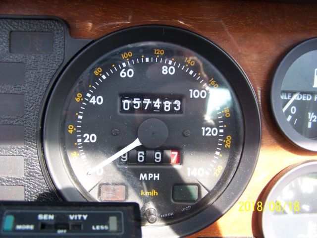 1986 White Jaguar XJ6 4 Door