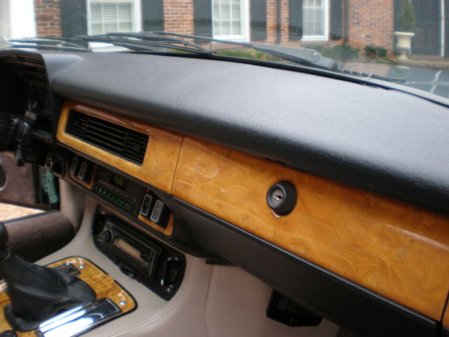 1986 Silver Blue Jaguar XJS Targa