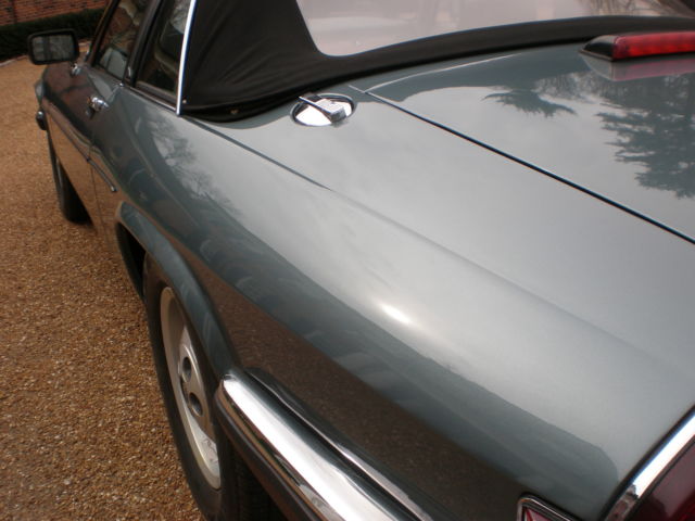 1986 Silver Blue Jaguar XJS Targa