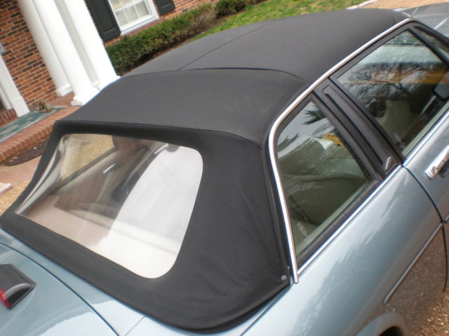 1986 Silver Blue Jaguar XJS Targa