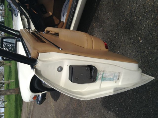 1986 White Jaguar XJS