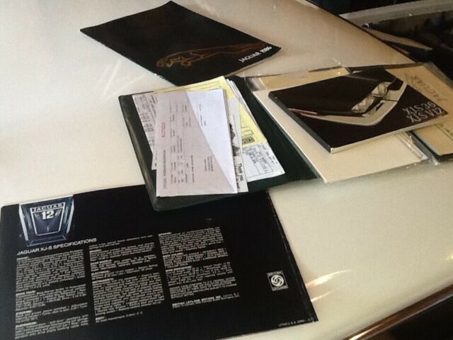 1986 White Jaguar XJS Coupe