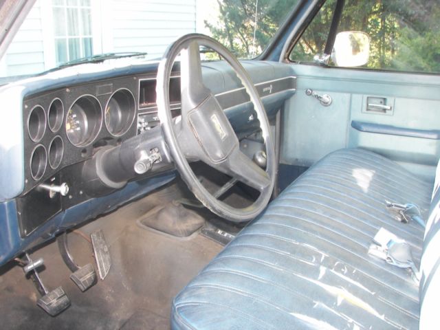 1986 BLUE Chevrolet C/K Pickup 2500 Standard Cab Pickup1GCG