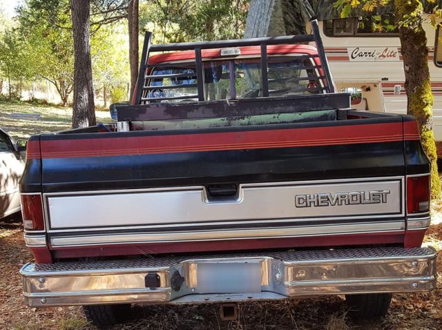 1986 Red Chevrolet C/K Pickup 2500 Standard Cab Pickup