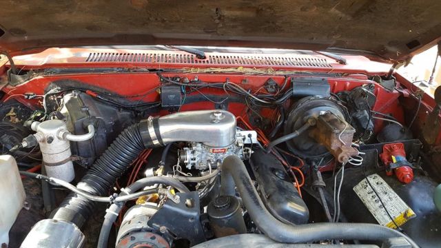 1986 Red Chevrolet C/K Pickup 2500 Standard Cab Pickup