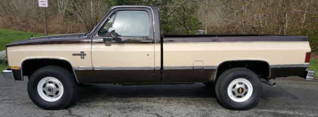 1986 Brown Chevrolet C/K Pickup 2500 Standard Cab Pickup