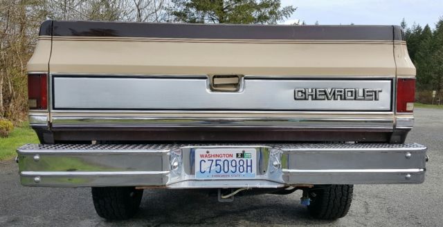 1986 Brown Chevrolet C/K Pickup 2500 Standard Cab Pickup