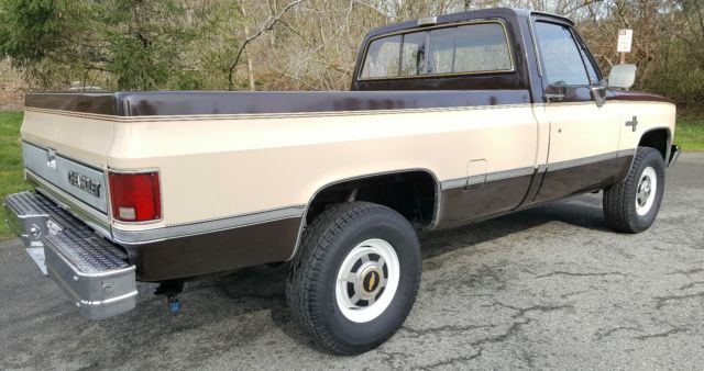 1986 Brown Chevrolet C/K Pickup 2500 Standard Cab Pickup
