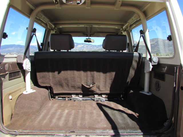 1986 Tan Toyota Land Cruiser SUV