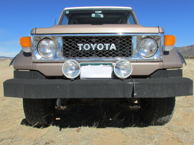 1986 Tan Toyota Land Cruiser SUV