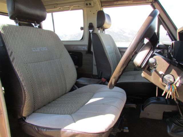 1986 Tan Toyota Land Cruiser SUV