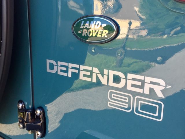 1986 Green/Black Land Rover Defender SUV