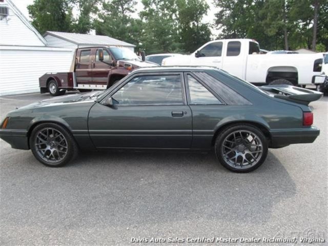 1986 Green Ford Mustang