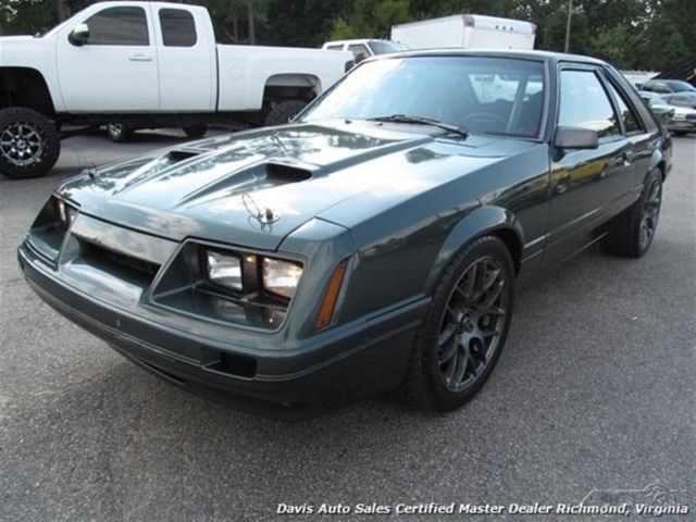 1986 Green Ford Mustang