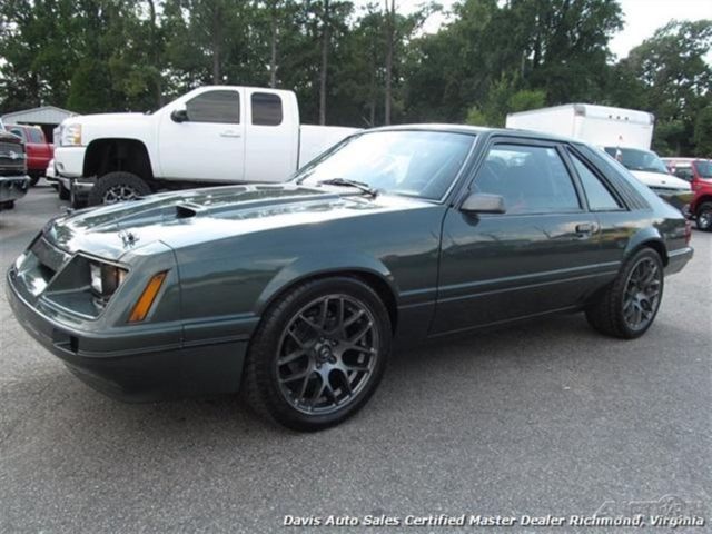 1986 Green Ford Mustang