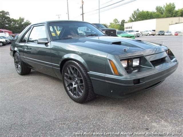 1986 Green Ford Mustang