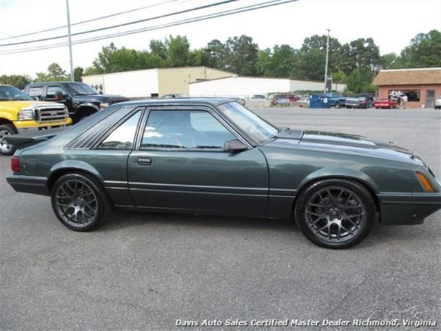 1986 Green Ford Mustang