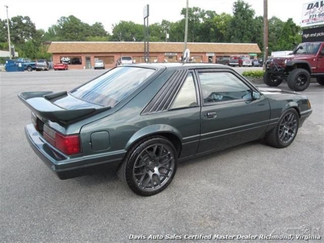 1986 Green Ford Mustang