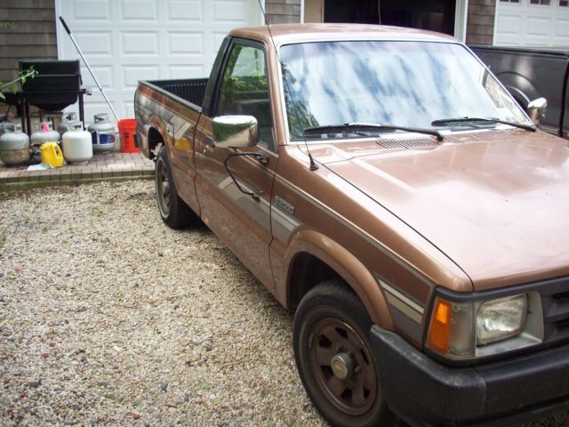 1986 Brown Mazda B-Series Pickups Standard Cab Pickup