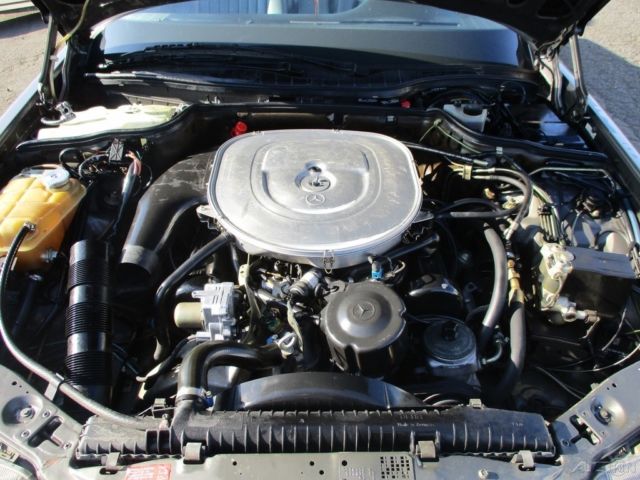 1986 Gray Mercedes-Benz 400-Series Sedan