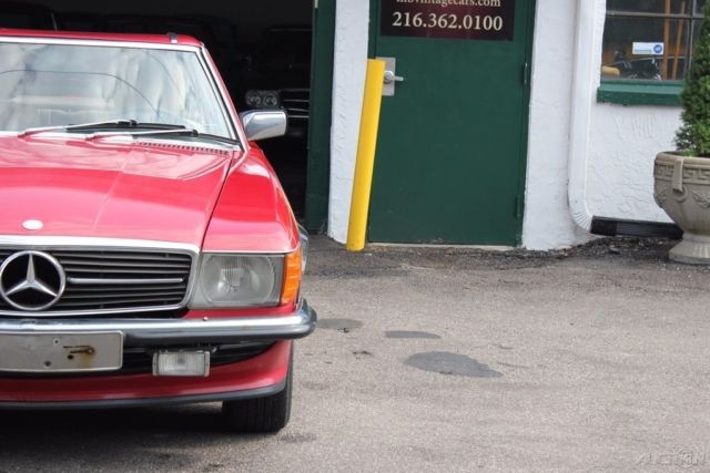 1986 Red Mercedes-Benz SL-Class Other