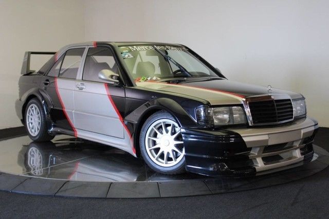 1986 Black Mercedes-Benz 190-Series Sedan