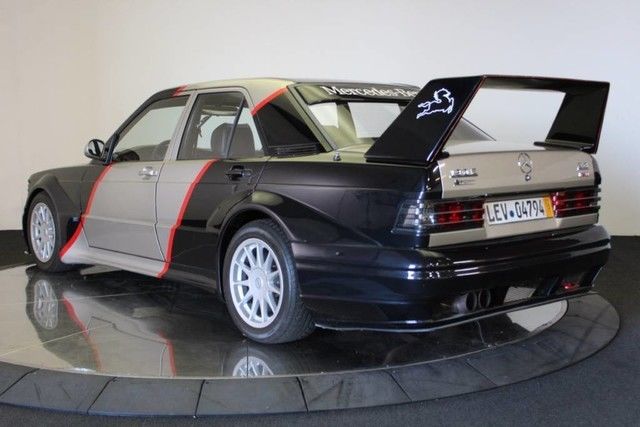 1986 Black Mercedes-Benz 190-Series Sedan