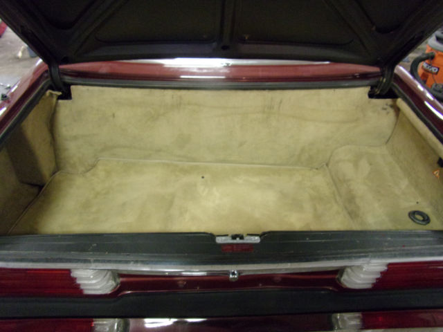 1986 Burgundy Mercedes-Benz SL-Class Convertible