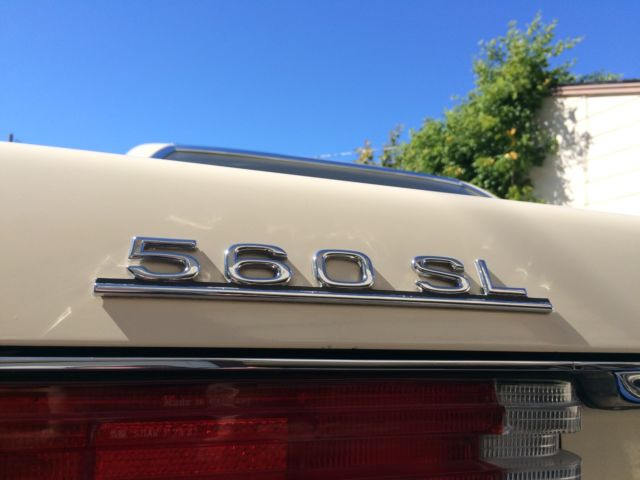 1986 Mercedes-Benz 500-Series